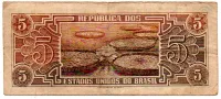 C112 - 5 Cruzeiros - Série 110 - Índio - Data: 1962 - BC - Foto 2