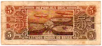 C112 - 5 Cruzeiros - Série 110 - Índio - Data: 1962 - BC - Foto 2
