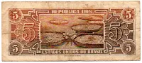 C112 - 5 Cruzeiros - Série 111 - Índio - Data: 1962 - BC - Foto 2