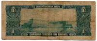 C009 - 1 Cruzeiro - 1° Estampa - Série 800 - Autografada / Assinada a Mão - Marquês de Tamandaré - Data: 1944 - R - Foto 2