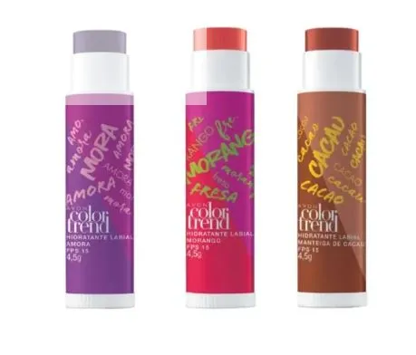 Hidratante Labial FPS15 Avon Color Trend 4,5g