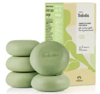 Sabonete em Barra Puro Vegetal Tododia Natura, caixa com 5 un/90g. - Foto 2