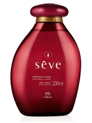 Óleo corporal Natura Sève Amêndoas e Cereja  200ml.