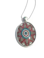 Pingente Mandala  & Cordão Prateado  5 Modelos - Foto 3