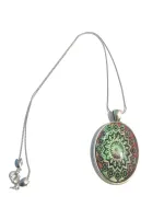 Pingente Mandala  & Cordão Prateado  5 Modelos - Foto 7