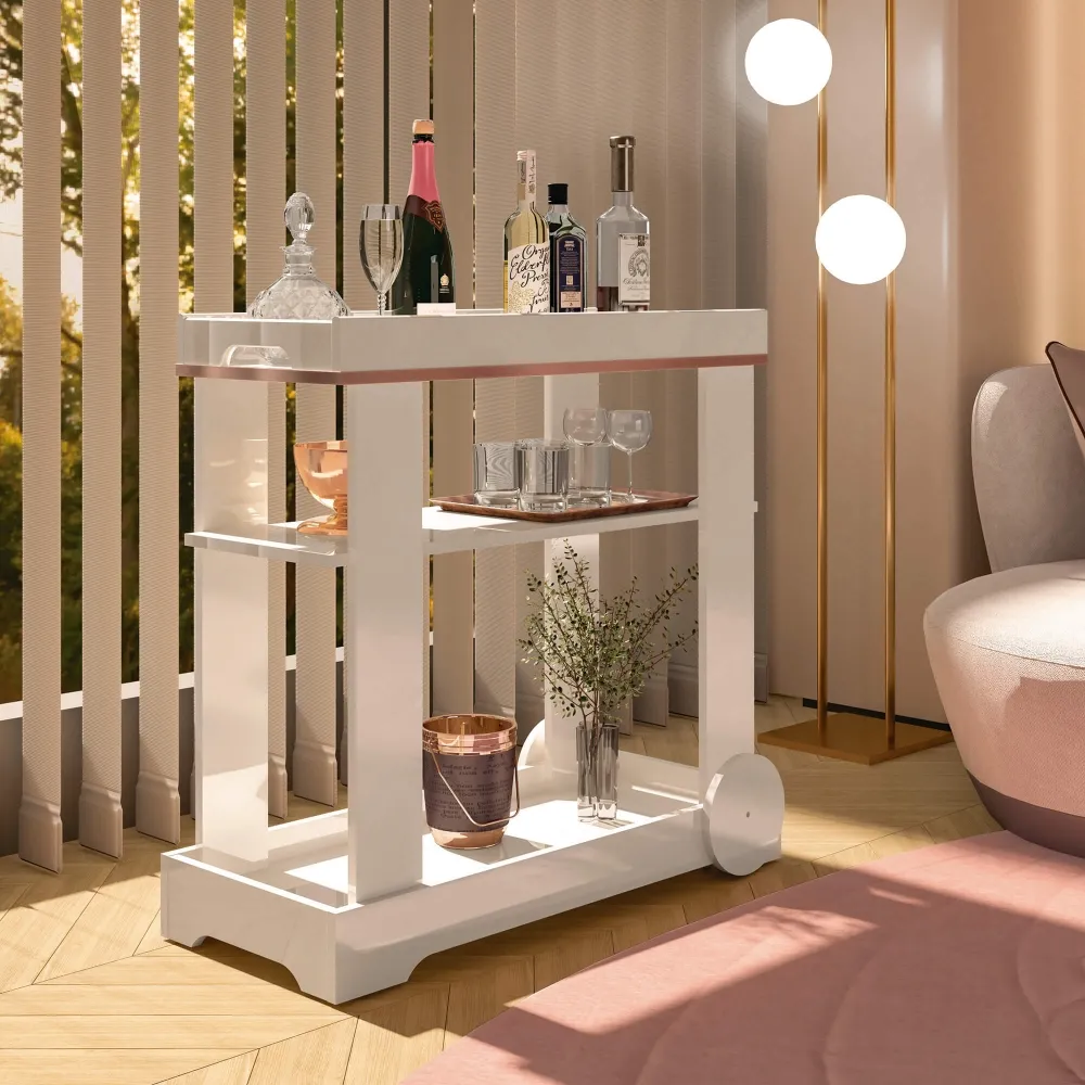 Carrinho Bar Rosé Imagem