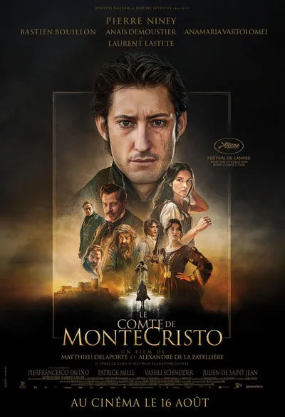 O Conde de Monte Cristo (2024) Alexandre de La Patellière, Matthieu Delaporte DVD - legendas em português