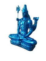 ESGOTADO! statueta Shiva com Japamala  Gesso - Foto 2