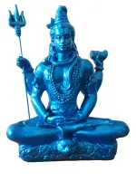 ESGOTADO! statueta Shiva com Japamala  Gesso - Foto 3