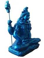 Estatueta Shiva com Japamala  Gesso - Foto 4