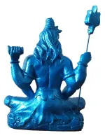 ESGOTADO! statueta Shiva com Japamala  Gesso - Foto 5