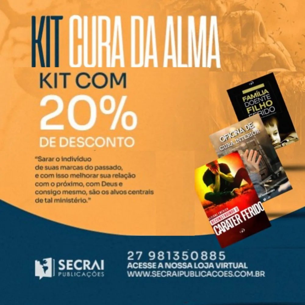 KIT DE LIVROS Série Cura da Alma  Imagem