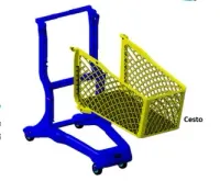 Cestos p/ Carrinhos Ecoflex - Foto 2