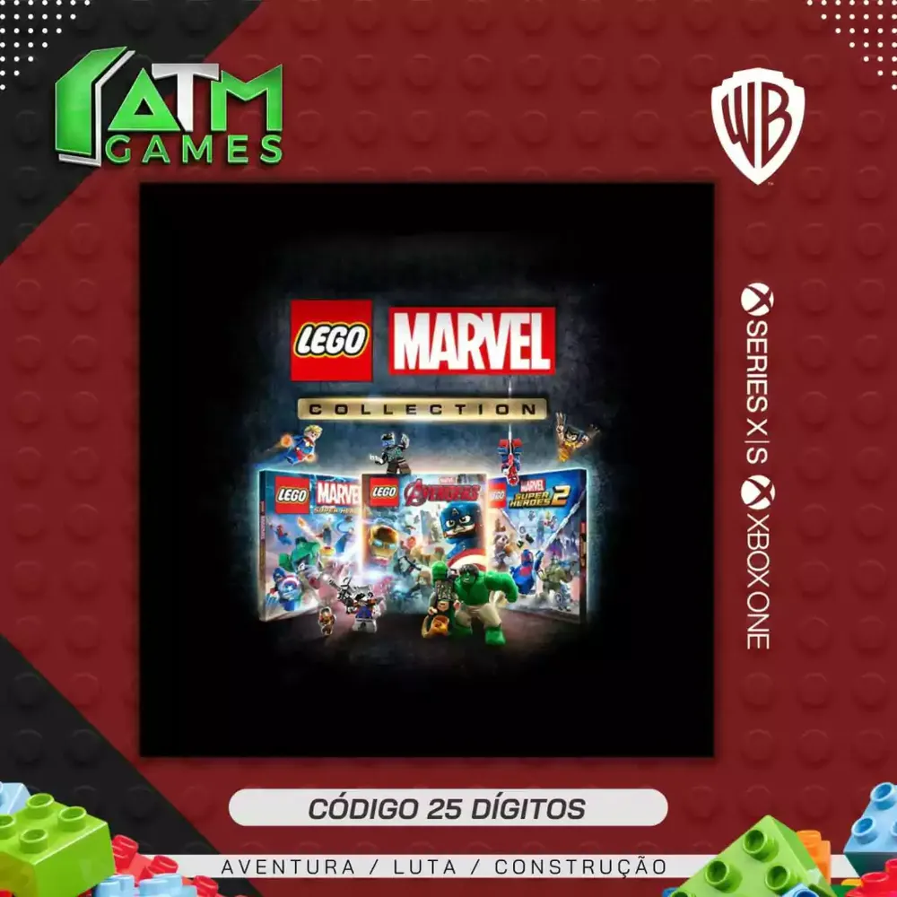 Lego® Marvel Collection - Código 25 Dígitos  
