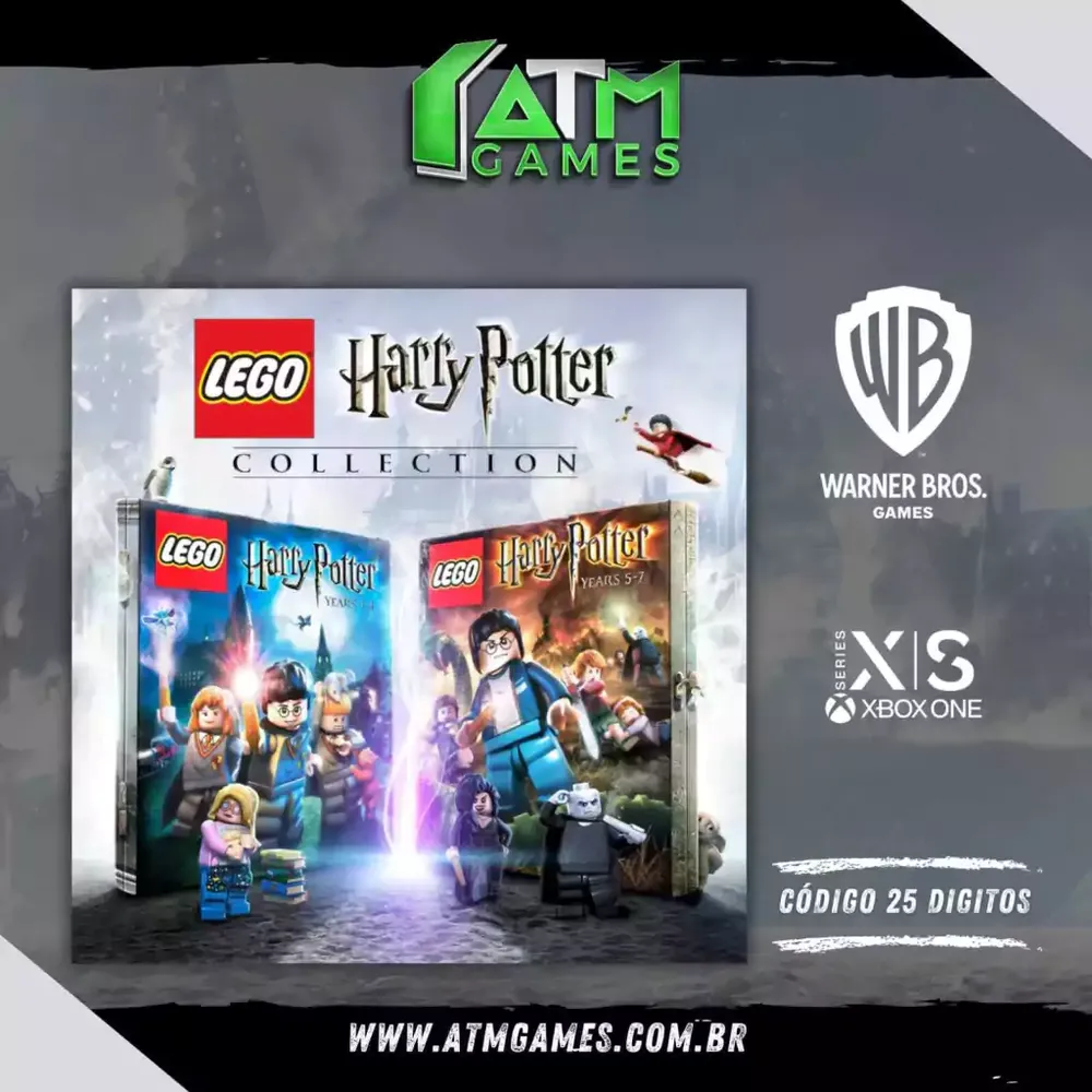 Lego Harry Potter Collection - Código 25 Dígitos  