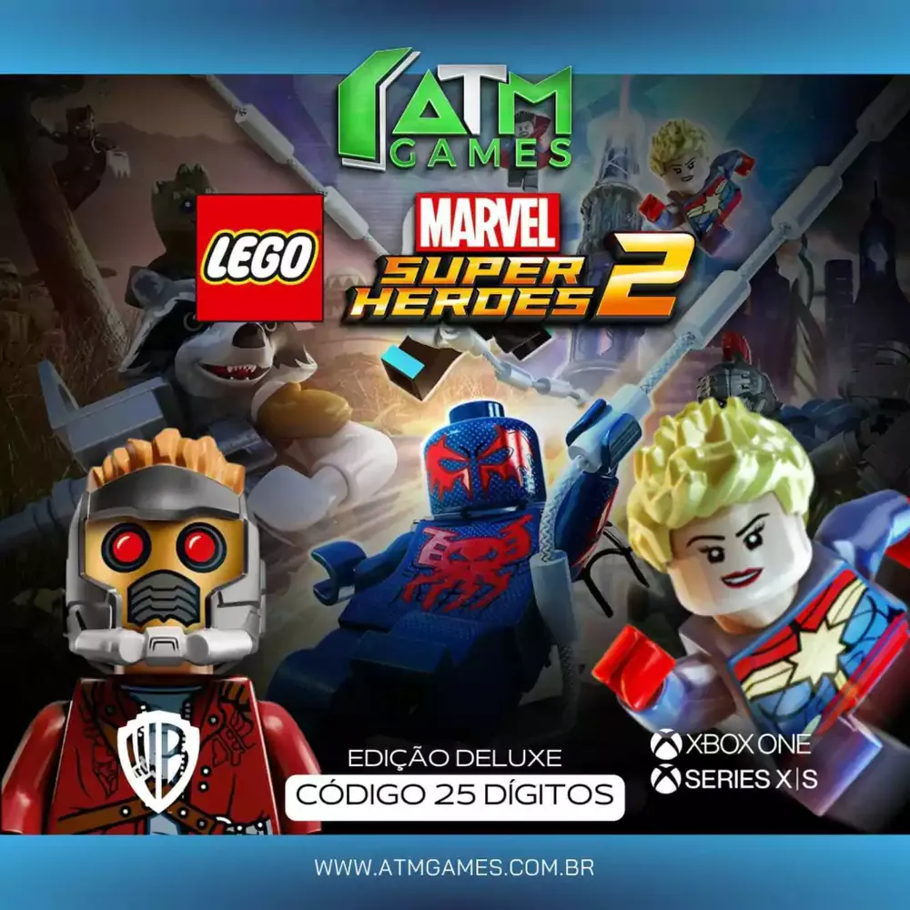 LEGO Marvel Super Heroes 2 Edição Deluxe - Código 25 Dígitos  