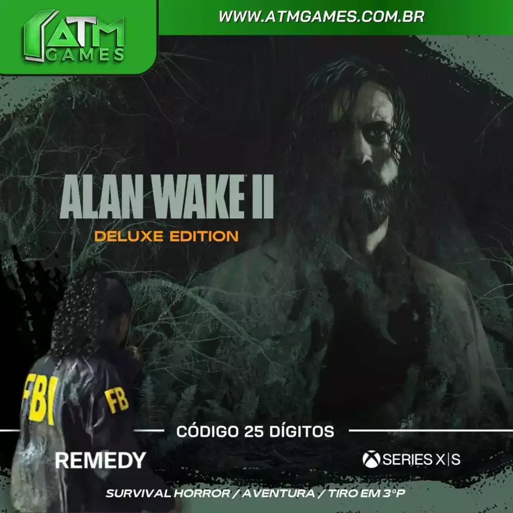 Alan Wake 2 Deluxe Edition - Código 25 Dígitos  