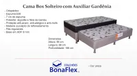 Cama Box Solteiro com Auxiliar Gardênia - Foto 2
