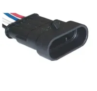 Conector Chicote Flange da Bomba de Combustivel PEUGEOT 206 CITROËN C3 C4  TC 2031