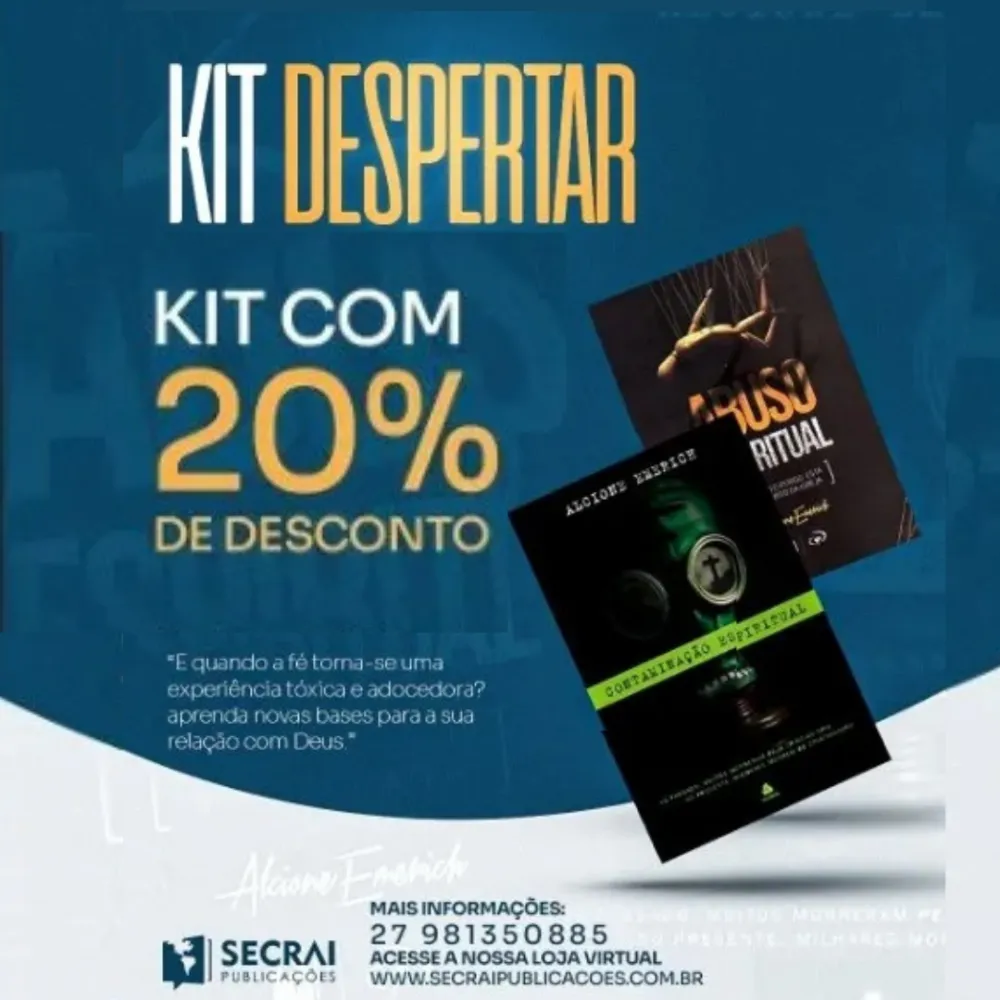 KIT DE LIVROS - Serie Despertar - 20% de desconto 