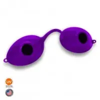 OCULOS P/ PROTECAO BRONZEAMENTO - ROXO NEON