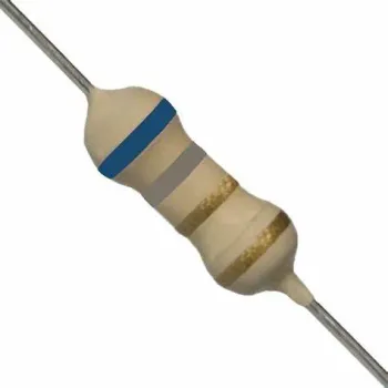 RESISTOR 6R8 1/4W 5% 