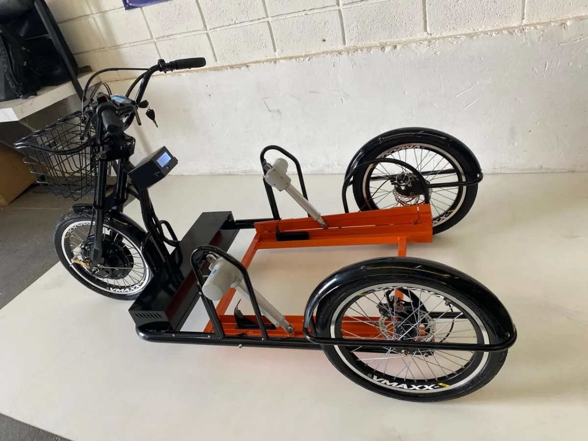 TRICICLO ELÉTRICO CADEIRANTE BASE 800W 2026