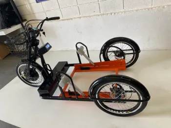 TRICICLO ELÉTRICO CADEIRANTE BASE 800W 2026