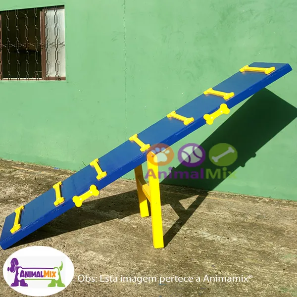 Gangorra Ossinhos Colorida  para cães