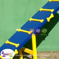 Gangorra Ossinhos Colorida  para cães - Foto 2