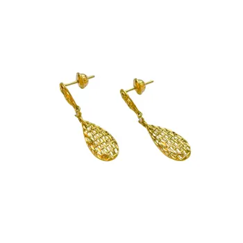 Brinco Ouro 18k - Longo - TB25885 - Foto 2