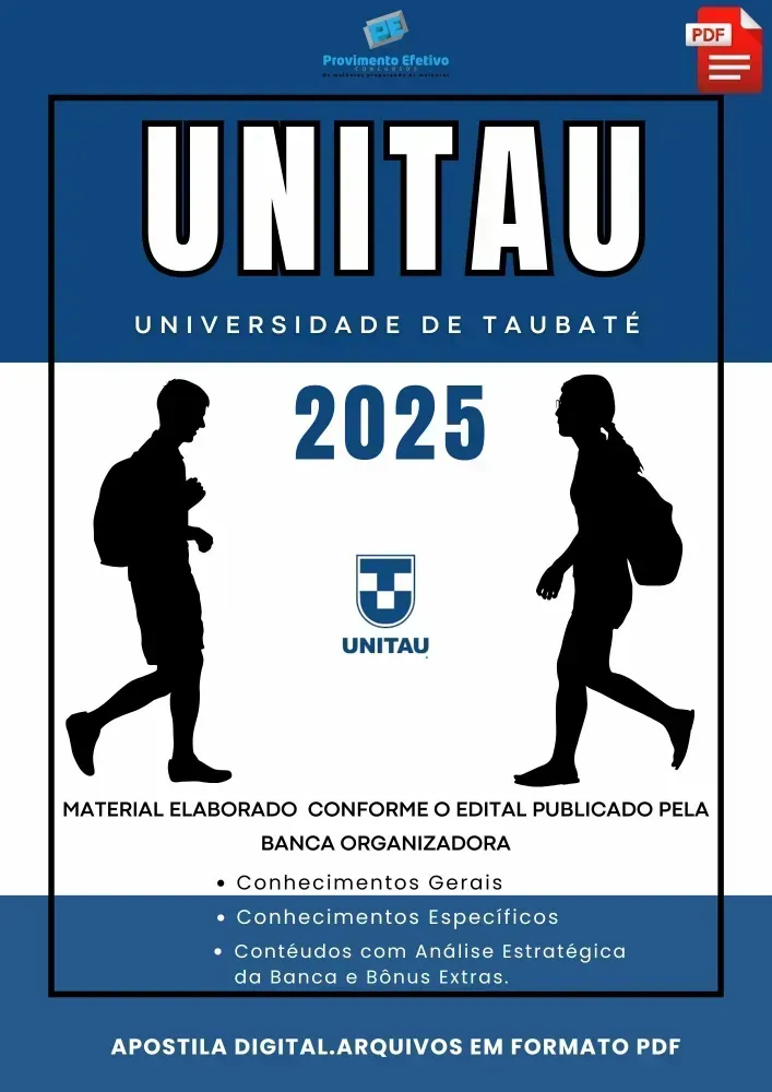 Apostila UNITAU Técnico de Laboratório Multidisciplinar 2025 Imagem