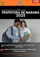 Apostila Prefeitura Marabá Guarda Municipal