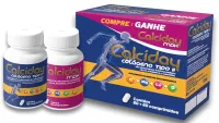 Kit Calciday Cálcio MDK + Colágeno Tipo 2 120 Comprimidos