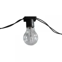 Festao Varal De Luzes Gambiarra 100 Metros para 100 Lampadas PRETO - Foto 2