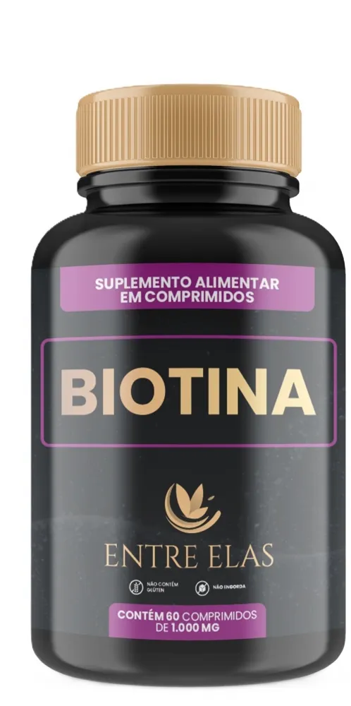 Biotina 1000mg 60 Comprimidos Imagem