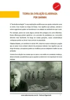 775 - Ciências -  Aprendizado Inclusivo - A Unidade da Vida - Teoria da Evolução - Darwin - 7º ano - PDF com 8 páginas - Foto 2