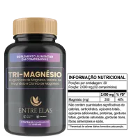 Tri Magnesio 1000mg 60 Comprimidos - Foto 2