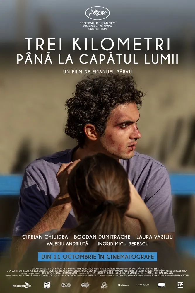 Três Quilômetros para o Fim do Mundo (2024) Emanuel Pârvu DVD - legendas em português Imagem