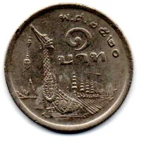 Tailândia - 1977 - 1 Baht