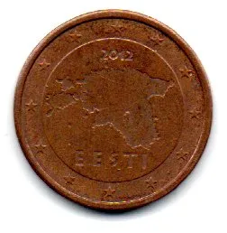 Estônia - 2012 - 2 Euro Cent