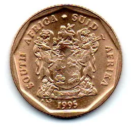 África do Sul - 1995 - 20 Cents Imagem