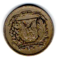 República Dominicana - 1967 - 10 Centavos - Foto 2