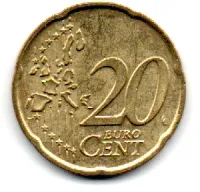 Itália - 2002 - 20 Euro Cent - Foto 2