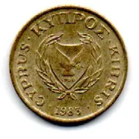 Chipre - 1983 - 1 Cent