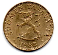 Finlândia - 1988 - 50 Pennia