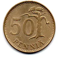 Finlândia - 1988 - 50 Pennia - Foto 2