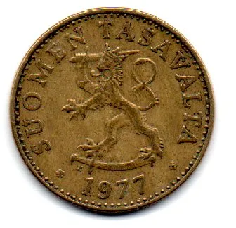 Finlândia - 1977 - 50 Pennia