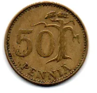 Finlândia - 1977 - 50 Pennia - Foto 2