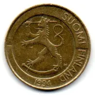 Finlândia - 1994 - 1 Mark